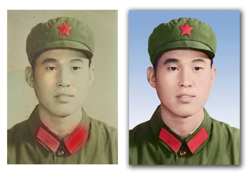 公坡镇破损照片修复-18
